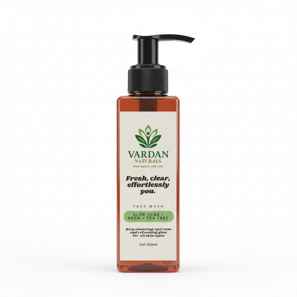 Aloe Vera-Neem-Tea Tree Face Wash