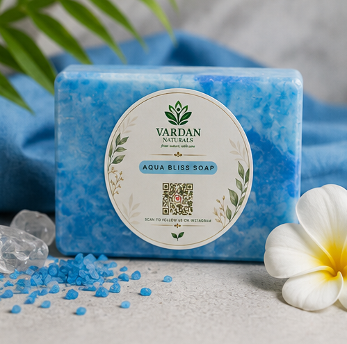 Aqua Bliss Soap – cooling, refreshing, skin-soothing handmade soap