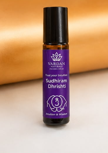 Sudhiram Dhrishti Third Eye Chakra aromatic roll-on