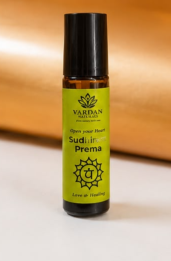 Sudhiram Prema Heart Chakra aromatic roll-on