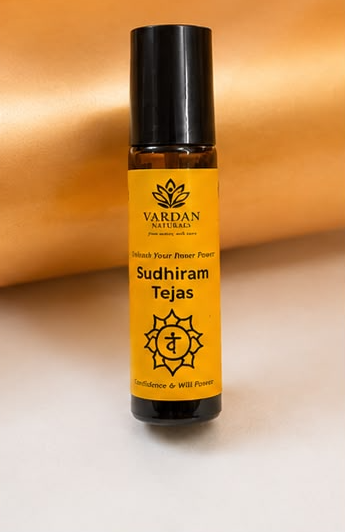 Sudhiram Tejas Solar Plexus Chakra aromatic roll-on