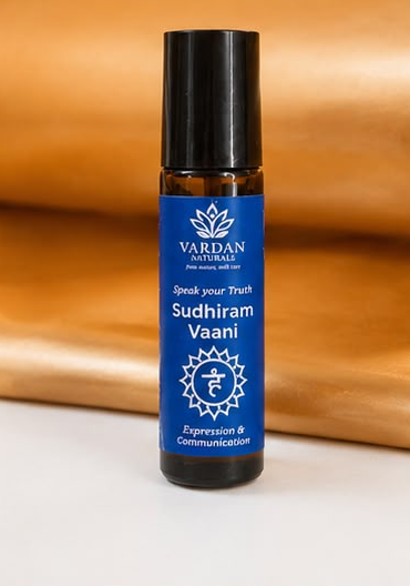 Sudhiram Vaani Throat Chakra aromatic roll-on